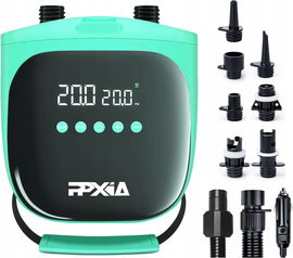 ELEKTRYCZNA POMPA SUP 20 PSI 12V DC AUTOMATYCZNA DO DESEK KAJAKÓW NAMIOTÓW