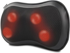 MASAŻER SHIATSU PLECÓW SZYI Z GRZANIEM PODUSZKA MASUJĄCA 3 PRĘDKOŚCI W683