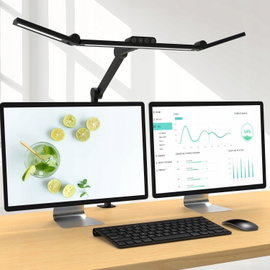 LAMPA BIURKOWA LED 1500 LUMENÓW 24W ZACISKOWA Z REGULOWANYM ŚWIATŁEM