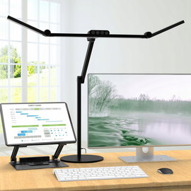 LAMPA BIURKOWA LED 120CM NA MONITOR 1500 LM 24W Z ZACISKIEM AUTOMATYCZNA