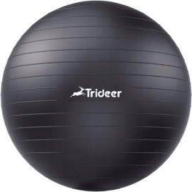PIŁKA GIMNASTYCZNA DO ĆWICZEŃ DLA KOBIET W CIĄŻY TRIDEER YOGA BALL CZARNA
