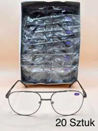 OKULARY KOREKCYJNE DO CZYTANIA +1 20 SZTUK OK1