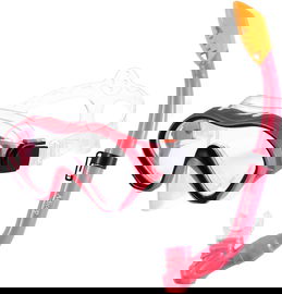 ZESTAW DO NURKOWANIA DLA DZIECI MASKA DO NURKOWANIA RÓŻOWA H1159