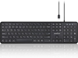 PERIXX PERIBOARD-210C PRZEWODOWA KLAWIATURA USB C UKŁAD AZERTY W081
