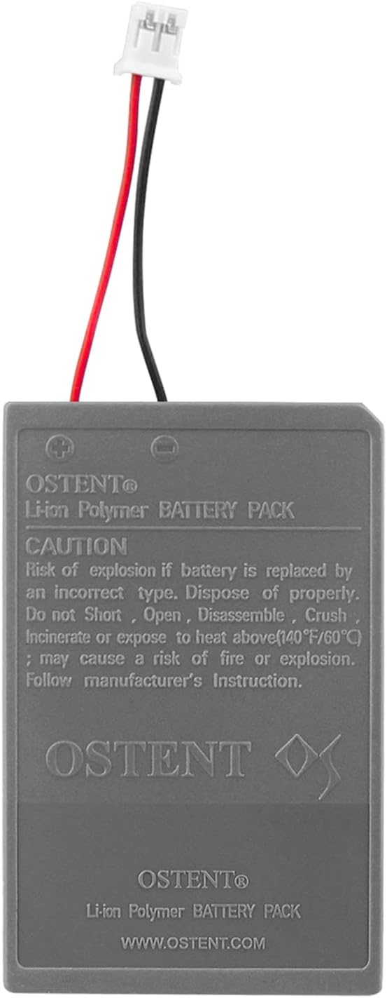 OSTENT 1000mAh 3.65V 3.7Wh AKUMLATOR DO SONY CUH-ZCT1 DUAL SHOCK W166