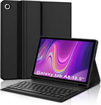 ETUI i KLAWIATURA SAMSUNG UKŁAD QWERTZ  NIEMIECKI CZARNY W236