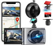 REJESTRATOR JAZDY KAMERA SAMOCHODOWA KAMERA COFANIA 4K WIFI  Z UCHYWTEM W225