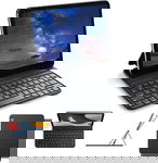 ETUI Z KLAWIATURĄ DO IPAD 10/11 CZARNE SKŁADANE UKŁAD QWERTY 11' W305
