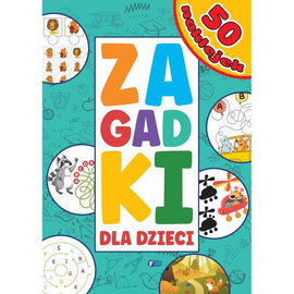 Zagadki dla Dzieci Łamigłówki + Naklejki