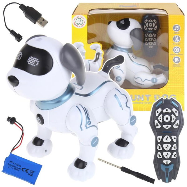 Interaktywny Robot Nobo Pies Sterowany Głosem Pilotem Robi Sztuczki Tańczy