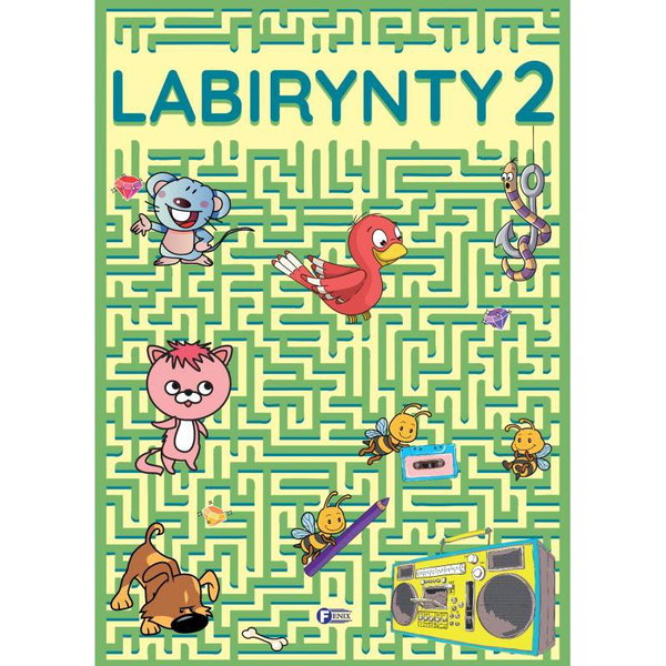 Labirynty 2 Książka Łamigłówki Dla Dzieci
