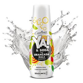 Koncentrat napoju o smaku białej oranżady 500 ml YA!&SODA classic
