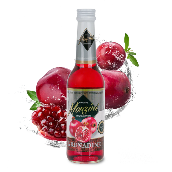 Monzini syrop do drinków o smaku owoców granatu
