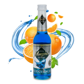 Monzini syrop do drinków o smaku curacao