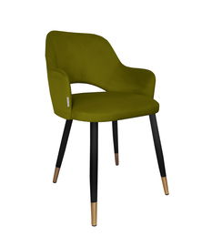 Krzesło Milano noga czarna/złota BL75