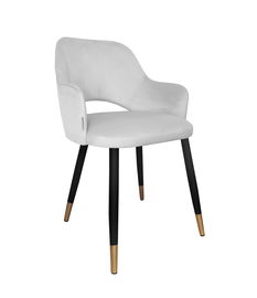 Krzesło Milano noga czarna/złota MG39