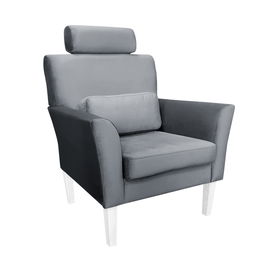 Fotel DENVER nogi białe BL14