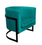 Fotel Glamour podstawa czarna MG20