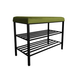 Szafka na buty Regał Półka stelaż czarny BL75