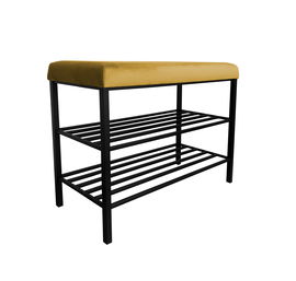 Szafka na buty Regał Półka stelaż czarny MG15