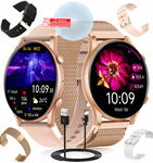 SMARTWATCH ZEGAREK DAMSKI POLSKIE MENU ROZMOWY SPORT AMOLED SMART WATCH