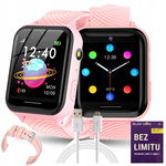 SMARTWATCH ZEGAREK TELEFON DLA DZIECI ROZMOWY MUZYKA SIM Z GRAMI LATARKA