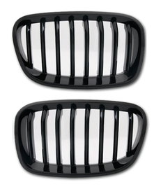 BMW 1 F20 GRILL NERKI ATRAPY CZARNE POŁYSK NERKA