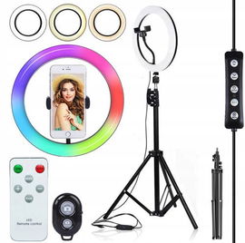 Lampa LED Oświetlenie statyw z lampą RGB