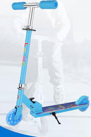 Hulajnoga BELEEV 2 kółka kolor niebieski aluminiowa