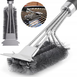 Szczotka do rusztów druciana 40 cm skrobak 2 sztuki