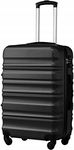 Walizka twarda duża Coolife ABS TSA 93 l niebieska 76 x 50 x 27 cm; 28"