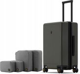 Level8 zestaw Walizka twarda średnia ABS 20 cali 40 l plus 4 szt organizer