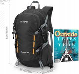 SKYSPER PLECAK TURYSTYCZNY TREKKINGOWY W GÓRY 30L 20-40 l czarny różowy