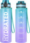 Sahara Sailor Butelka sportowa 750ML, bez BPA, bez wycieków, butelka motywa