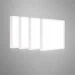 Lampa sufitowa LED, płaska, kwadratowa, 18 W, 4000 K, IP44, 2,5 cm, 1620 lm