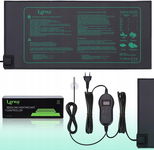 LERWAY Mata grzewcza z termostatem 52 × 25 cm, 30W