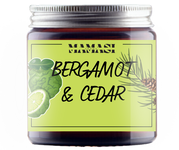 Bergamot & Cedar Świeca Sojowa Zapachowa w szkle 120ml upominek