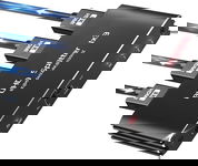 Avedio Rozdzielacz HDMI 1w3 Out, 8K 60 Hz HDMI obsługuje Doby Vision HDR