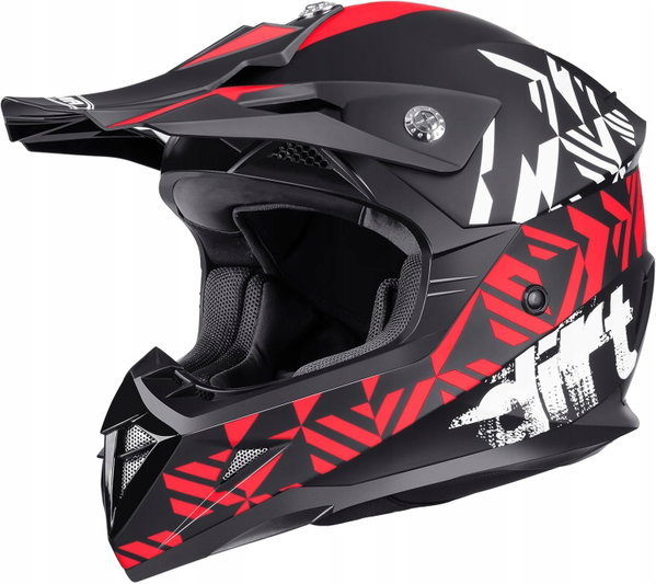 YEMA YM-915 Kask motocrossowy enduro z homologacją ECE rozmiar.M (ABS)