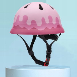 JCrunaway Kask regulowany, wentylowany dla dzieci 51-54cm różowy