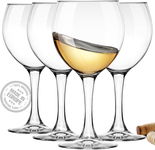 CRYSTALIA Zestaw 4 kieliszków do wina 360 ml. 100% bez ołowiu i kadmu