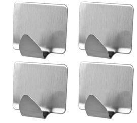 Wieszak uchwyt haczyk samoprzylepny kwadrat Niko 4szt.