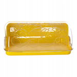CHLEBAK PLASTIKOWY, POJEMNIK NA PIECZYWO, ROZM. 42X27X18 CM, POLSKI PRODUKT