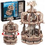 MR.PLAYWOOD DREWNIANE PUZZLE 3D - KARUZELA S