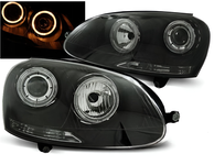Piękne NOWE Lampy Reflektory Do VW GOLF V 5 OD 2003 DO 2009 SOCZEWKI DEPO