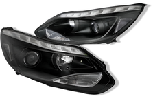 Nowe LAMPY PRZEDNIE FORD FOCUS 3 MK3 Od 2011 Do 2014 LED BLACK Gratis H1