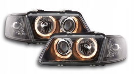 AUDI A3 96-00 LAMPY REFLEKTORY DEPO/FK BLACK