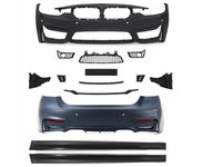 BMW F30 11-18 BODY KIT LOOK M3 ZDERZAKI Z PDC SRA