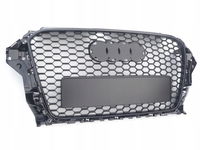 GRILL AUDI A3 12-16 RS3- OPTIK CZARNY BEZ PDC