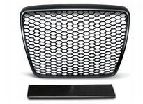 GRILL AUDI A6 C6 09-11R RS-STYLE MATT-BLACK